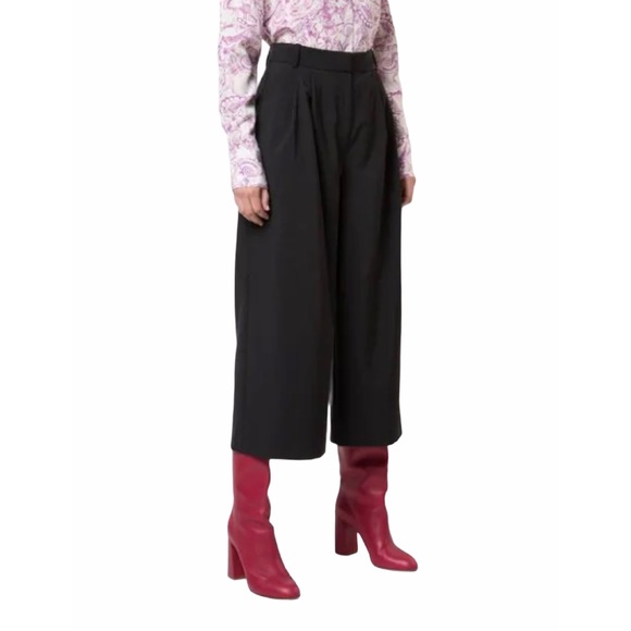 Tibi Stella Edith Pleated Culottes - Picture 1 of 4